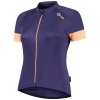 Dámský cykloset Rogelli MODESTA, fialovo-oranžový