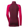 Mikina dámská Progress TISPA, fuchsie/švestka