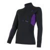 Mikina dámská SENSOR TECNOSTRETCH, zip černá