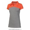 Triko krátké dámské Progress YUKI, šedo/lososové