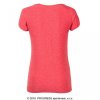 Triko krátké dámské Progress PACIFICA, červené