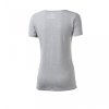 Triko krátké dámské Progress ORIGINAL BAMBUS, šedý melír