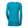 Triko dlouhé dámské Progress SONJA "EDELWEISS", petrol