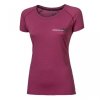 Triko krátké dámské Progress ARIA merino, malinové