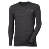 Triko dlouhé pánské Progress ARGENT, černé