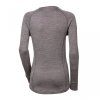 Triko dlouhé dámské Progress TDRZ, tmavě šedá / levandule