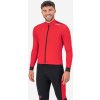 Cyklodres Rogelli CORE s prodyšnými boky a dlouhým rukávem červený