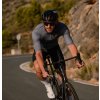 Pánský cyklistický dres PASSION Z4 | Dres AERO | Steel Grey