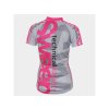 Dámský cyklistický dres Sweep CLASIC D020 white/pink fluo
