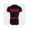 Cyklistický dres Sweep CLASIC D010A black/red