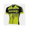 CYKLISTICKÝ DRES SWEEP RACE D013 yellow fluo