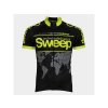 CYKLISTICKÝ DRES SWEEP CLASIC D010 black/yellow fluo