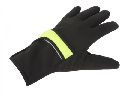 AUTHOR Rukavice Windster Shell X7 (Velikost XS, Barva černá/žlutá-neonová)