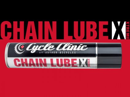 AUTHOR Mazivo Cycle Clinic Chain Lube EXTREME 300 ml (Barva červená)