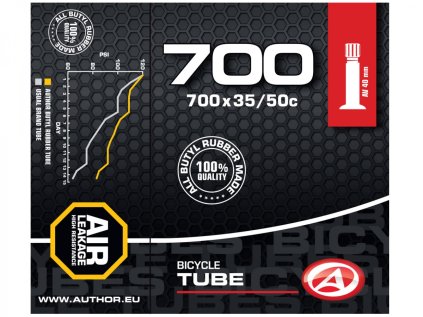 AUTHOR Duše AT-CROSS-700C Wide AV40 (Velikost 700x35/50C, Barva černá)