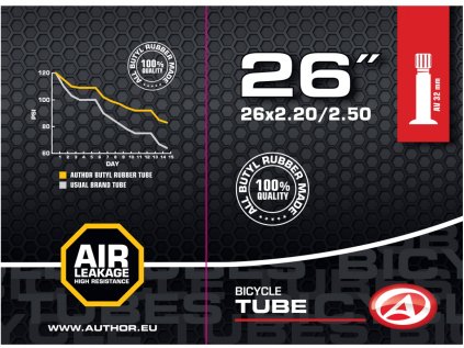 AUTHOR Duše AT-MTB-26" Wide AV32 (Velikost 26x2.20/2.50, Barva černá)