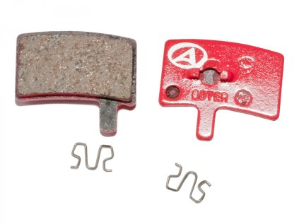 AUTHOR Brzdové destičky ABS-45 Hayes Stroker Trial (Barva červená)