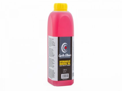 AUTHOR Minerální olej Cycle Clinic Hydraulic Mineral Oil 1 l (Barva červená)
