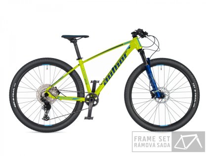 AUTHOR Rám Ultrasonic 27,5 2021 (Velikost 14", Barva limeta/modrá)