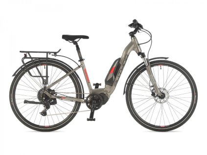 AUTHOR Electra 2025-26 (Velikost 17", Barva stříbrná/černá/červená)