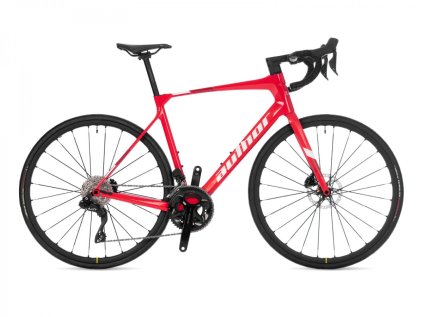 AUTHOR Charisma 55i 2025-26 (Velikost 48, Barva červená/bílá/stříbrná)