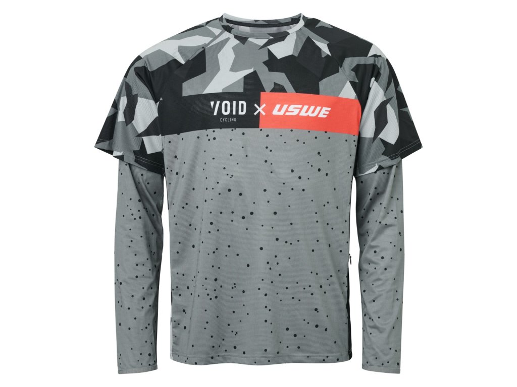 Dres USWE VOID Co-Lab MTB Jersey LS (Velikost L)