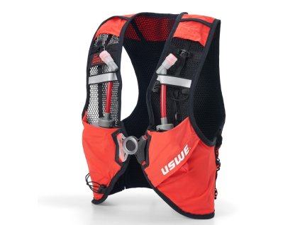 Běžecká vesta USWE Pace 8 - Red/black (Velikost S/M)