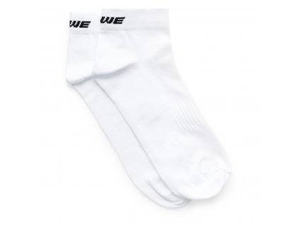 Ponožky USWE Tork Dryyarn Trail Running Ancle Sock - White (Velikost 43/45)
