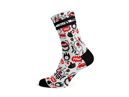 Cyklistické ponožky SOX Monster Socks (Velikost M)
