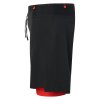 Běžecké šortky USWE Puls Trail Running Combo Shorts Men - Black