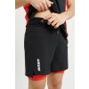 Běžecké šortky USWE Puls Trail Running Combo Shorts Men - Black (Velikost XL)