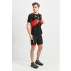 Běžecké šortky USWE Puls Trail Running Combo Shorts Men - Black (Velikost XL)