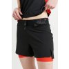 Shorts USWE Puls Trail Running Combo Shorts Women - Black (Velikost XS)