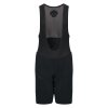 Cyklistické kalhoty USWE Hybrid MTB BIB Shorts - Black (Velikost XXL)