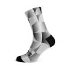Cyklistické ponožky SOX Solid Silver Socks (Velikost M)