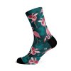 Cyklistické ponožky SOX Flamingo Socks (Velikost M)