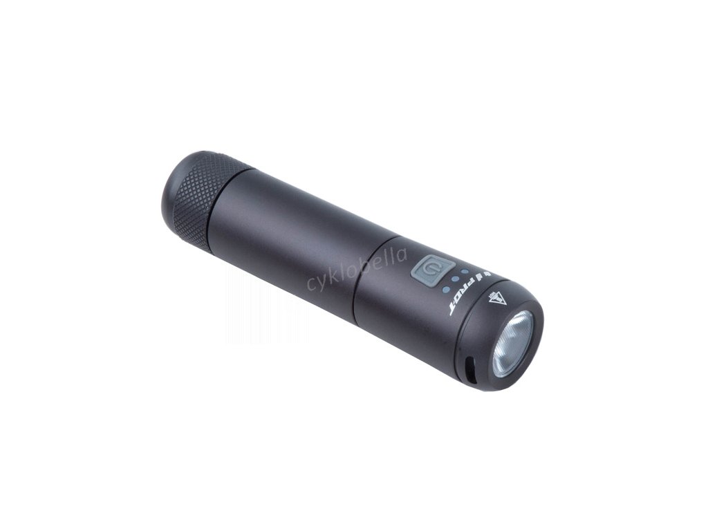 Světlo přední PRO-T Plus 900 Lumen 1 Super LED dioda nabíjecí přes USB -Type C 800