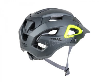 Přilba Trail Inmold X9 59-63 cm (202 šedá/žlutá-neonová)