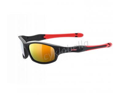 18 UVEX BRÝLE SPORTSTYLE 507, BLACK MAT RED (2316)