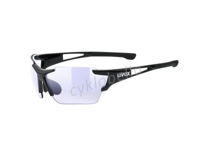 18 UVEX BRÝLE SPORTSTYLE 803 RACE VM, BLACK (2203)