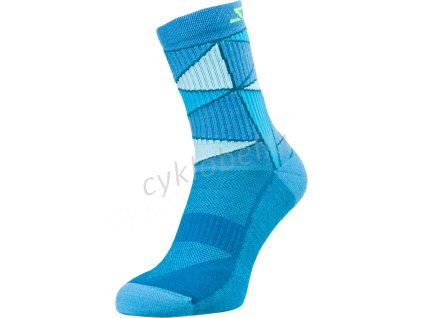 zateplené ponožky Vallonga ocean lime