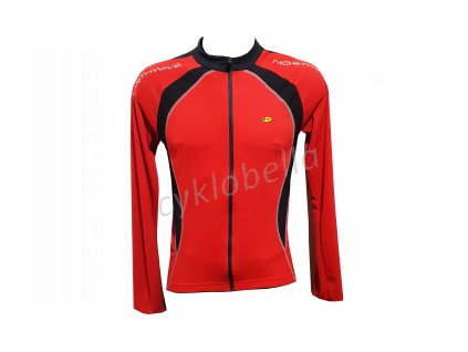 dres NW BLADE JERSEY SL RED /BLACK vel.L