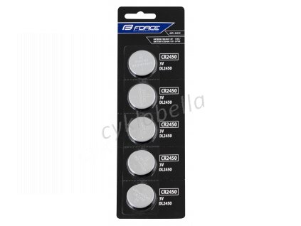 baterie FORCE mincové CR2450 / 3V