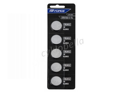 baterie FORCE mincové CR2032 / 3V x5 ks (eshop)