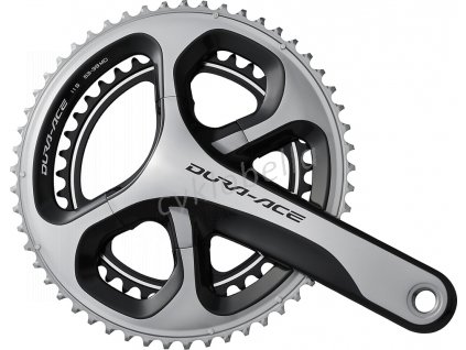 SHIMANO kliky DURA-ACE FC-9000 integr.klika 2x11 172,5 mm 53x39z bez BB misek