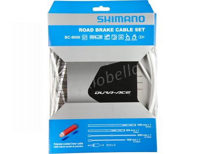 SHIMANO silniční brzdový set polymer BC-9000 bílý