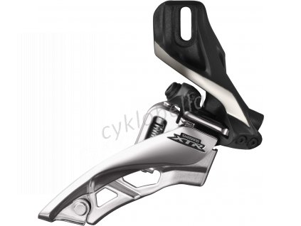 SHIMANO přesmykač XTR FD-M9000 MTB pro 3x11 př mont D-typ Side-swing front pull 40 z