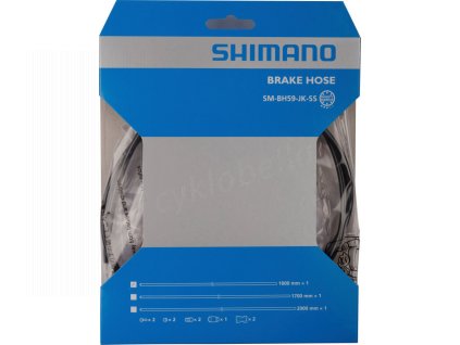 SHIMANO brzdová hadička SM-BH59-JK 1700 mm set pro DiscBrzdy, černá
