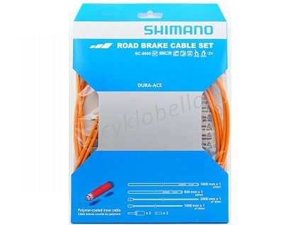 SHIMANO silniční brzdový set BC-9000, oranžový