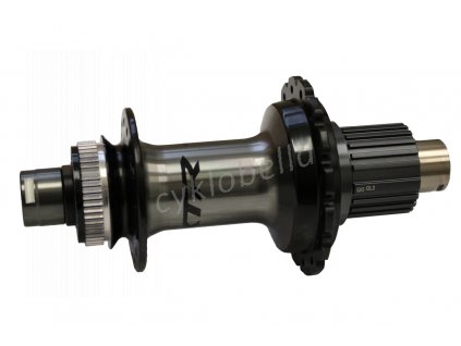 SHIMANO nába zadní XTR FH-M9111-B pro kotouč (centerlock) 12 rychl 32 děr pro E-thru 12 mm bal